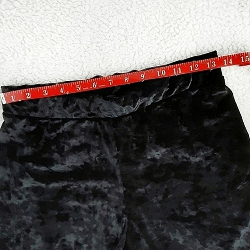 ESPRESSO High Rise Crushed Velvet Lounge Leggings Size Large ( Juniors ) - Picture 6 of 10